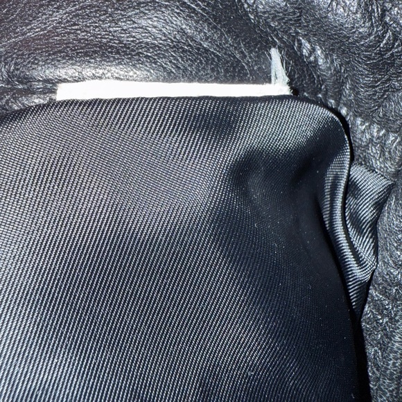 Vintage Tommy Hilfiger women’s sz 9 Black Leather Jeans pants lace up Y2K flare - Picture 11 of 11